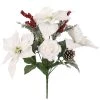 Best Pirce ⭐ Mixed Rose, Poinsettia, Pinecone & Berry Bouquet by Ashland® ❤️ -Ashland Shop 10700362 1