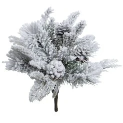 Coupon 🔔 Snow Covered Pine & Pinecone Bush by Ashland® 🧨