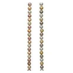 Coupon ⌛ Assorted 6ft. Metallic Bead Garland by Ashland® ⌛
