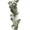 Discount 😍 6ft. Flocked Pine, Snowflakes & Ornaments Garland by Ashland® 🌟