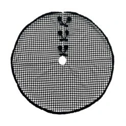 Top 10 ⭐ 48" Houndstooth Tree Skirt by Ashland® 💯