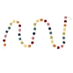 Brand new ⭐ 6ft. Bright Multicolor Felt Pom Pom Garland by Ashland® ❤️ 8 Brand new ⭐ 6ft. Bright Multicolor Felt Pom Pom Garland by Ashland® ❤️ -Ashland Shop 10700465 3