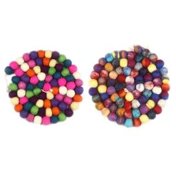 Budget 😀 Assorted 6ft. Multicolor Felt Pom Pom Garland by Ashland® 🤩 -Ashland Shop 10700484 2