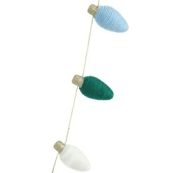 Cheap ⌛ 6ft. Multicolor Fabric Light Bulb Garland by Ashland® ❤️