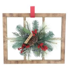 Top 10 ✨ 22" Christmas Wall Pane with Pinecones & Berries by Ashland® 🎁