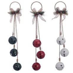 Wholesale 🌟 Assorted Christmas Bell Door Hanger by Ashland® 😉