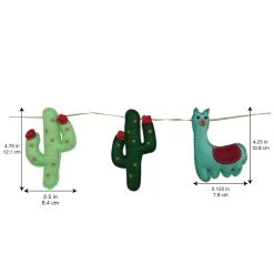 Promo ❤️ 6ft. Cactus & Alpaca Garland by Ashland® ⌛ -Ashland Shop 10700652 5
