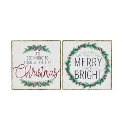 Best Pirce 🔔 Assorted 7" ❄ Christmas Tabletop Sign by Ashland® 🎁