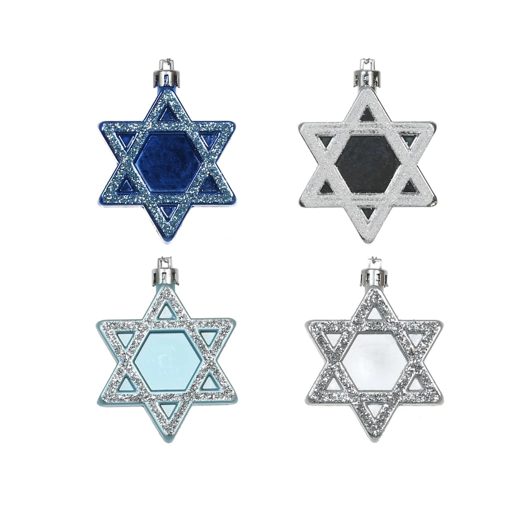 Deals 🎉 Assorted 3" Star of David Plastic Ornaments by Ashland® 🛒 4 Deals 🎉 Assorted 3" Star of David Plastic Ornaments by Ashland® 🛒 - Image 2