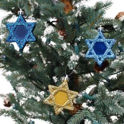 Deals 🎉 Assorted 3" Star of David Plastic Ornaments by Ashland® 🛒 9 Deals 🎉 Assorted 3" Star of David Plastic Ornaments by Ashland® 🛒 -Ashland Shop 10700689 3