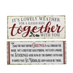 Outlet 🥰 Assorted 14" Christmas Themed Tabletop Sign by Ashland® 🔔