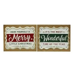 Hot Sale 🔥 Assorted 7.3" Christmas Tabletop Sign by Ashland® 💯