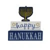 Cheap 🤩 8.5'' Happy Hanukkah Stacked Black Tabletop Sign by Ashland® ✨ -Ashland Shop 10700703 1