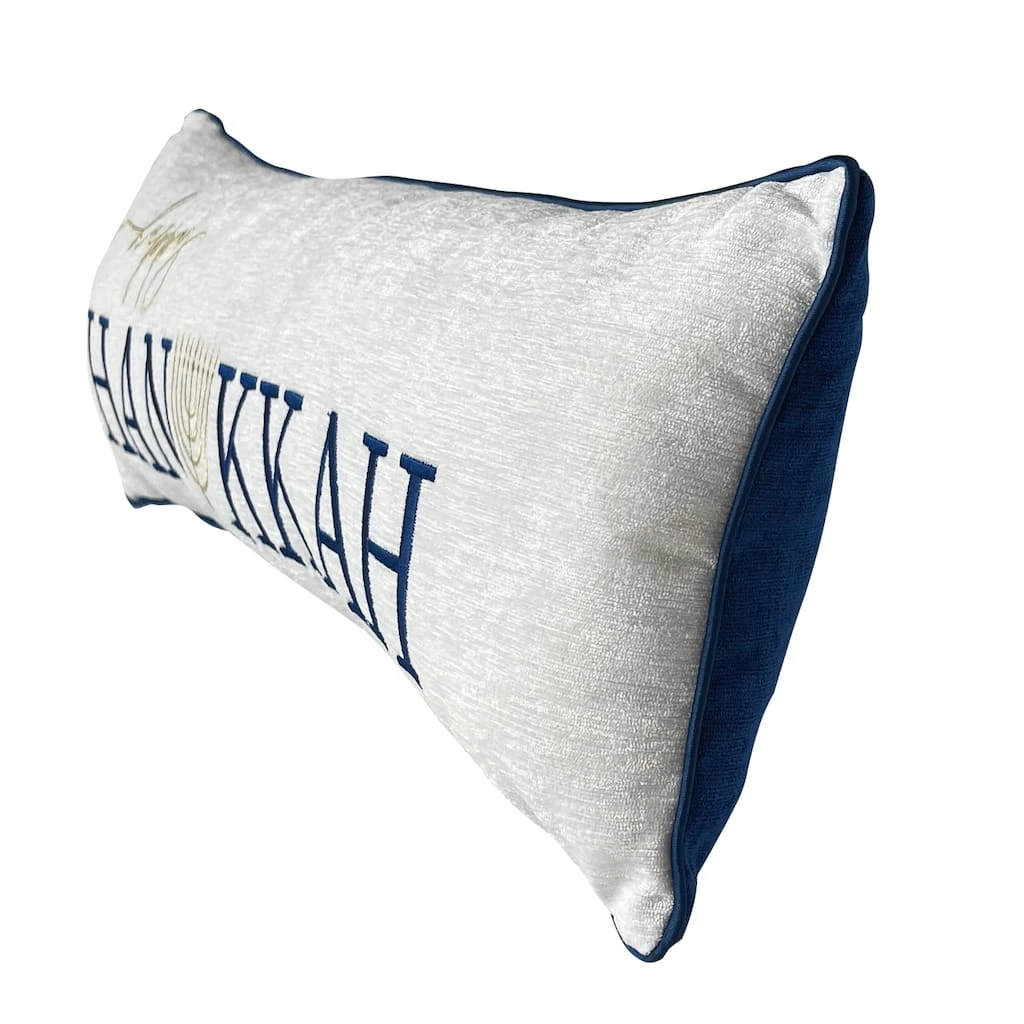 Discount 😀 Happy Hanukkah Pillow by Ashland® ⌛ 4 Discount 😀 Happy Hanukkah Pillow by Ashland® ⌛ - Image 2