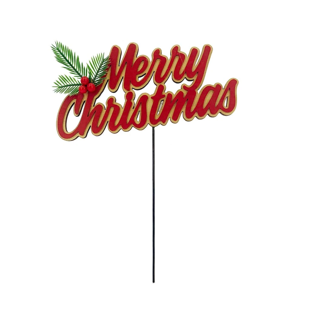 Deals ❤️ Assorted Red Holiday Greeting Pick by Ashland® Christmas 🔥 4 Deals ❤️ Assorted Red Holiday Greeting Pick by Ashland® Christmas 🔥 - Image 2