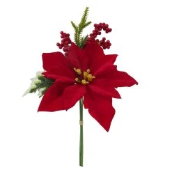 Wholesale ✨ Red Poinsettia & Berry Bundle by Ashland® 😉