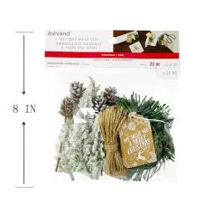 Best Sale ❤️ Snowy Foliage DIY Gift Wrap Kit by Ashland® 🔔 -Ashland Shop 10700758 3