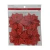 Top 10 ❤️ 3.5" Glittery Red Poinsettia Accents by Ashland®, 4ct. ⭐ -Ashland Shop 10700769