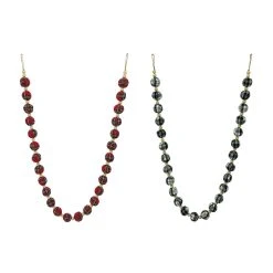 Hot Sale ⭐ Assorted 6ft. Plaid Ball Garland by Ashland® 🔥