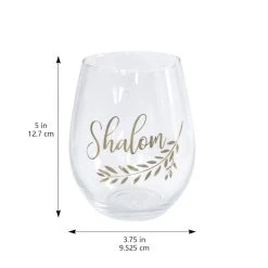 Outlet 😉 Assorted 21oz. Hanukkah Wine Glass by Ashland® 😍 -Ashland Shop 10700794 4