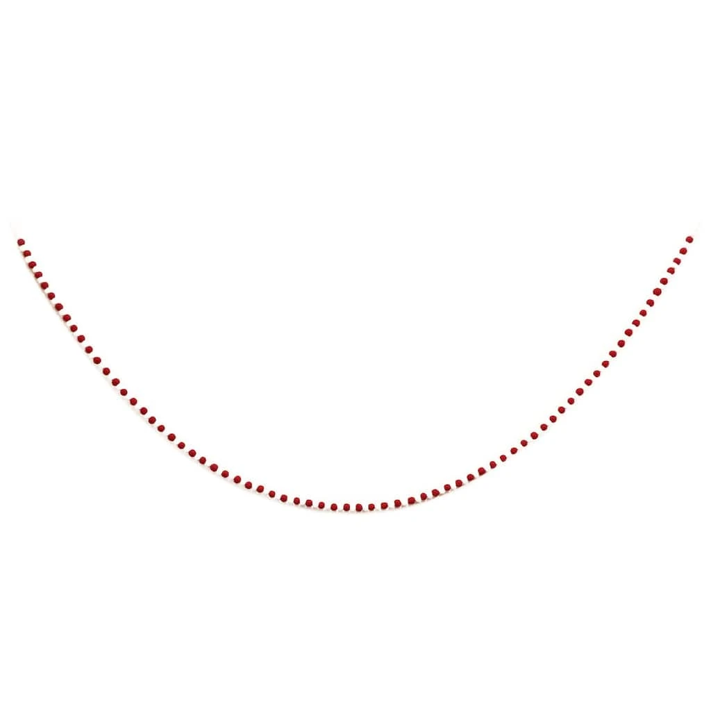Best Sale 🤩 6ft. Red & White Skinny Pom Pom Garland by Ashland® ⭐ 6 Best Sale 🤩 6ft. Red & White Skinny Pom Pom Garland by Ashland® ⭐ - Image 4
