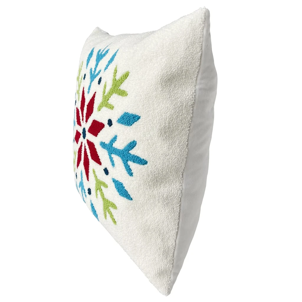 Best Pirce ⌛ Multicolor Snowflake Pillow by Ashland® ✨ Christmas 🥰 4 Best Pirce ⌛ Multicolor Snowflake Pillow by Ashland® ✨ Christmas 🥰 - Image 2