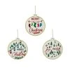 Deals 🔥 Assorted Christmas Greeting Embroidery Hoop Wall Accent by Ashland® 🌟 -Ashland Shop 10700816 1