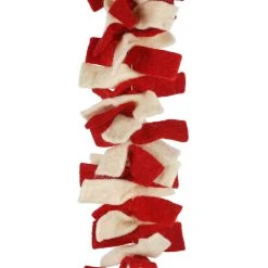 Cheapest 🤩 6ft. Red & White Felt Tie Garland by Ashland® 👍