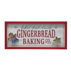 Hot Sale ✔️ Gingerbread Baking Co. Wall Sign by Ashland® 🎉