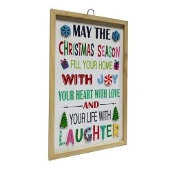 Promo 🌟 Life with Laughter ❄ Christmas Wall Sign by Ashland® 🔔 -Ashland Shop 10700850 2