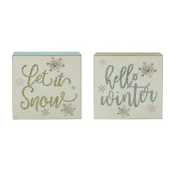 Best Sale 🔔 7" 🧨 Christmas Tabletop Block by Ashland® ⌛