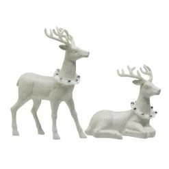 Discount 🎉 Assorted Glittery White Deer by Ashland® ✨