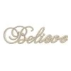 Best Pirce 🌟 25" Glittery Believe Tabletop Sign by Ashland® ⭐ -Ashland Shop 10700859 1