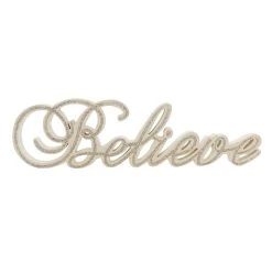 Best Pirce 🌟 25" Glittery Believe Tabletop Sign by Ashland® ⭐