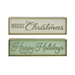 Flash Sale ❤️ Assorted 18" Holiday Sentiment Tabletop Sign by Ashland® ✨
