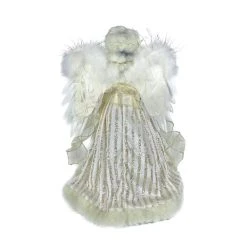 New ⭐ 16" Angel in Silver & White Striped Robes by Ashland® 👍 -Ashland Shop 10700864 3