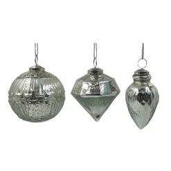 Brand new 👏 Assorted 4" Silver Glass Ornament by Ashland® ✨