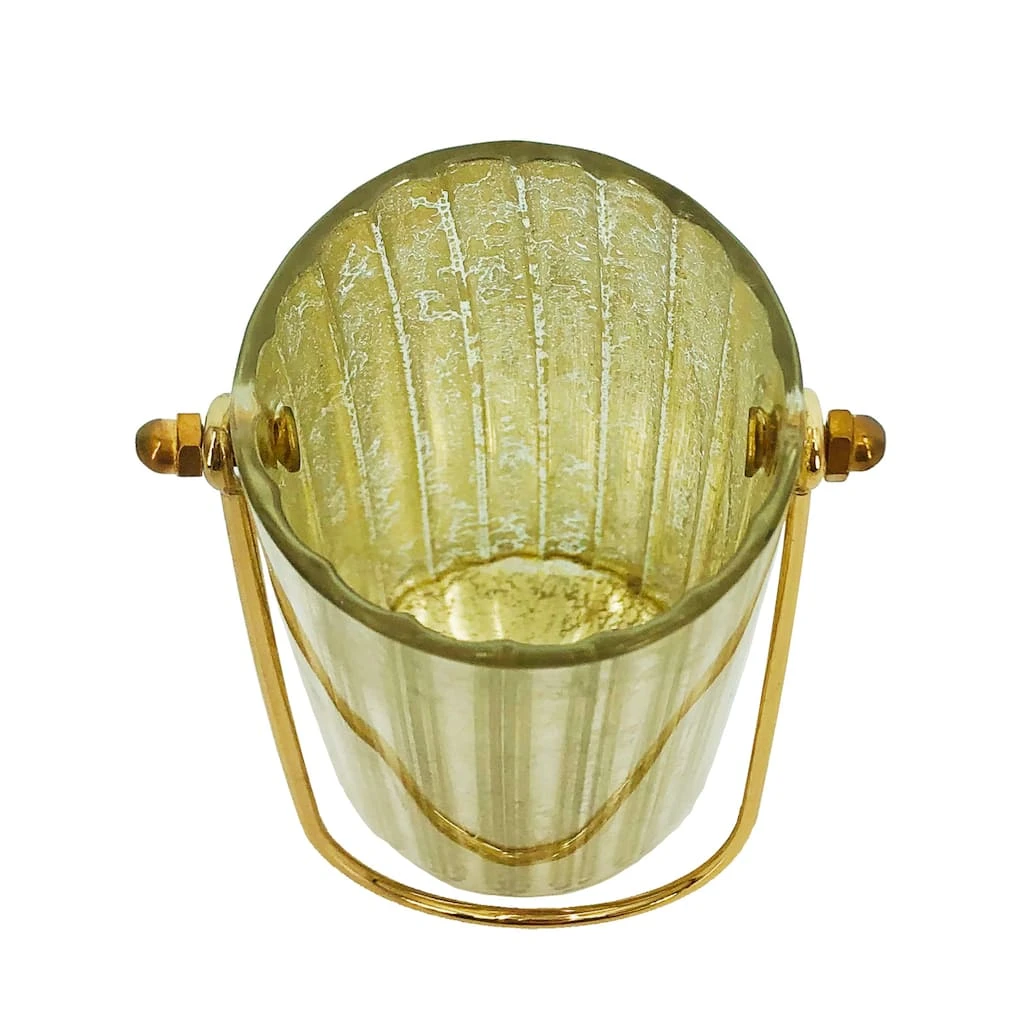 Flash Sale 😀 5" Gold Glass Candle Holder by Ashland® ✨ 4 Flash Sale 😀 5" Gold Glass Candle Holder by Ashland® ✨ - Image 2