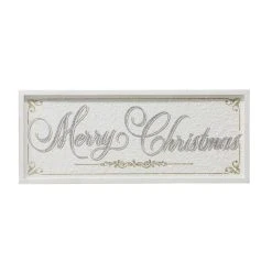Best deal ⭐ White Merry Christmas Wall Sign by Ashland® ✔️