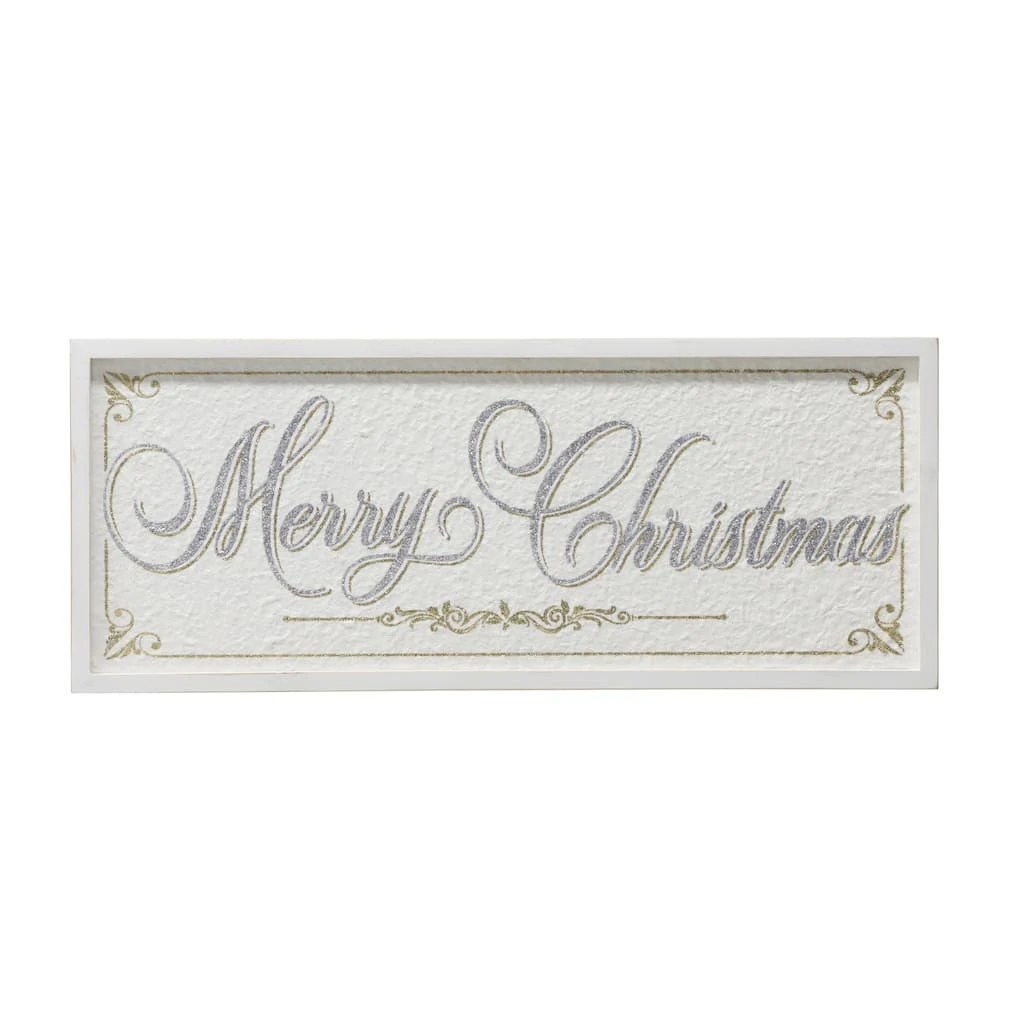 Best deal ⭐ White Merry Christmas Wall Sign by Ashland® ✔️ 3 Best deal ⭐ White Merry Christmas Wall Sign by Ashland® ✔️