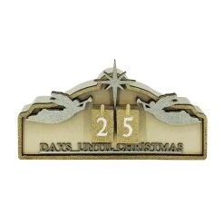 Coupon ❤️ 10" Glittery Advent Tabletop Calendar by Ashland® ✔️