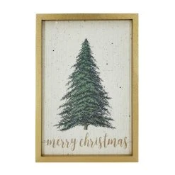 Budget 🛒 Christmas Tree Wall Sign by Ashland® ✔️