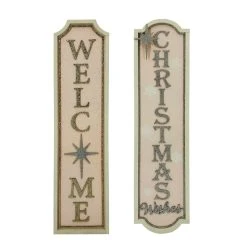 Promo 👏 Assorted Sparkly Christmas Wall Sign by Ashland® 😀
