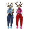 Outlet ❤️ Assorted 23.5" ✨ Christmas Sitter Deer Tabletop Accent by Ashland® ✨ -Ashland Shop 10700906 1