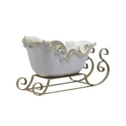 Promo 🎁 12.5" White Sleigh Decoration by Ashland® ✨ -Ashland Shop 10700921 2