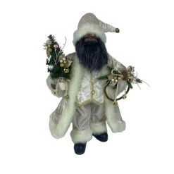 Coupon 😀 18" Santa in Ivory Robes Tabletop Accent by Ashland® 🔥