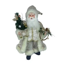 Discount 👏 18" Santa in Ivory Robes Tabletop Accent by Ashland® 🎁
