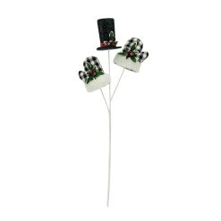 Wholesale 🔥 Christmas Top Hat & Mittens Stem by Ashland® ❤️