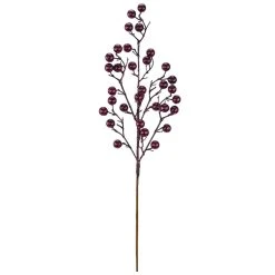 Buy 😉 Glittery Purple Berry Stem by Ashland® 🎉