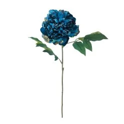 Best Sale ⭐ Blue & Glittery Gold Peony Stem by Ashland® ⭐